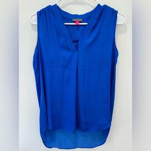 Vince Camuto Cobalt Blue Silk Feel, Super Condition, Size XS